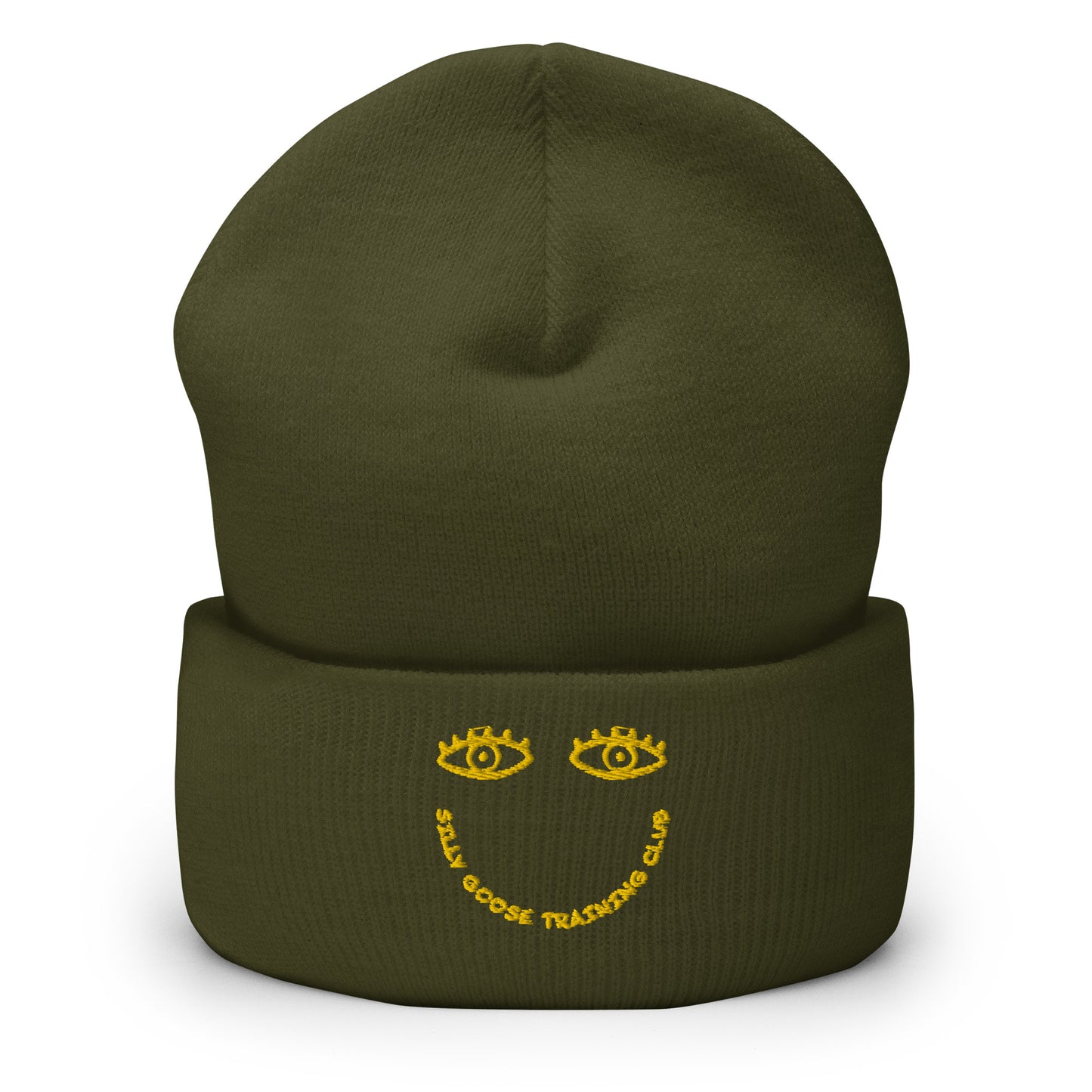 Smile Cuffed Beanie