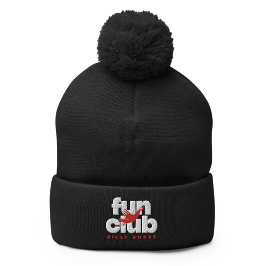 Fun Club Pom-Pom Beanie